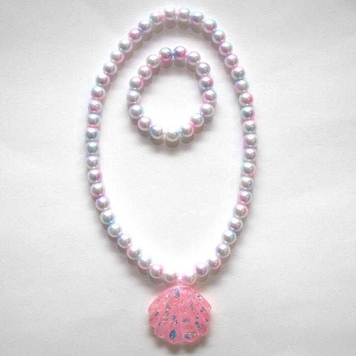 Actual product image Yuko.B Necklace and bracelet (ABS, Acrylic)