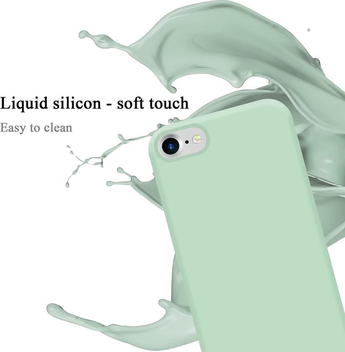 Immagine prodotto Cadorabo Copertura della cassa del silicone liquido TPU (Apple iPhone 7, Apple iPhone SE (seconda generazione))