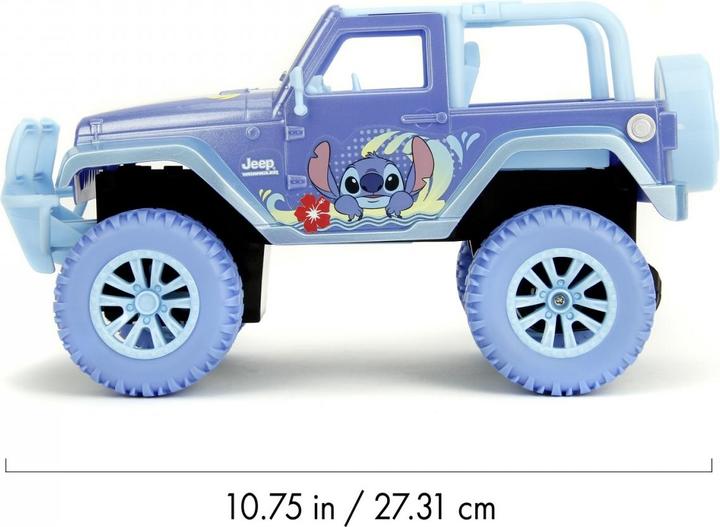 Actual product image Jada Stitch RC Jeep 1:16