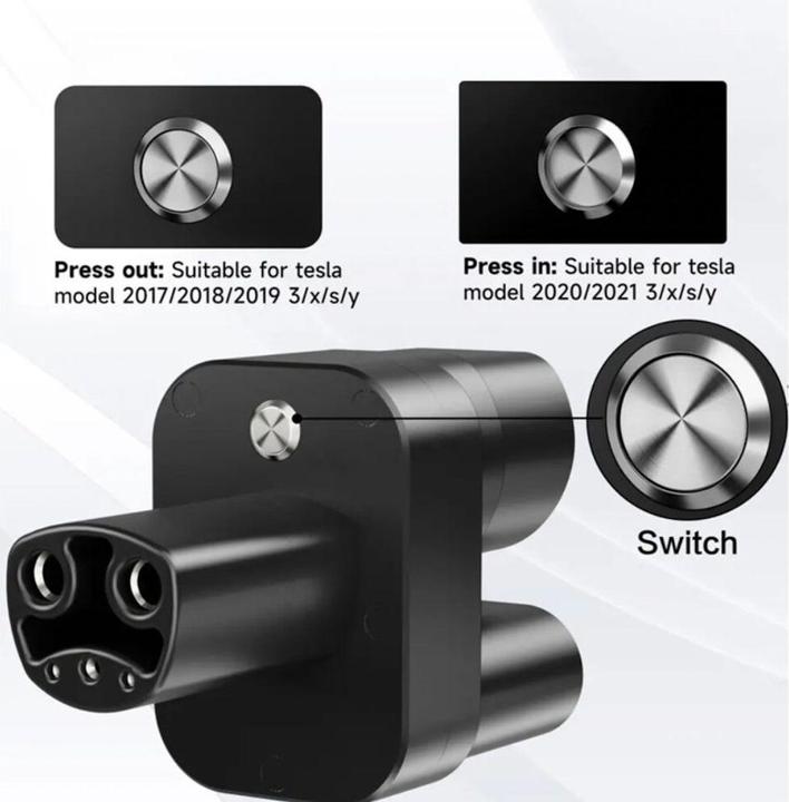 Produktbild iLike Car accessories EV Charge CCS2 Tesla Adapter 120A DC For Tesla DC Charging via CCS Combo 2