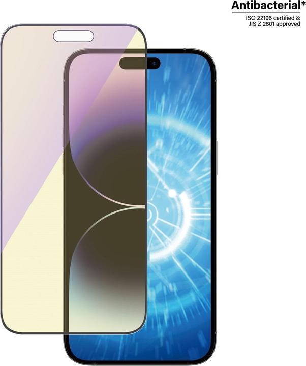 Produktbild PanzerGlass Ultra Wide Anti Bluelight (1 Stück, Apple iPhone 14 Pro Max)