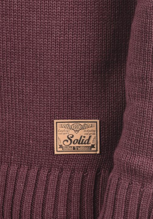 Immagine prodotto Solid Petro Maglione In Maglia Grossa Pullover Maglieria Da Donna Con Collo AltoStampa (M)