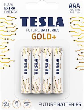 Immagine prodotto Tesla Batteria AAA GOLD LR03 4 pezzi (4 pz., AAA)