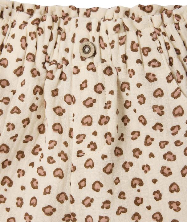Produktbild Vertbaudet Baby Shorts aus Musselin mit Leo-Print (62)