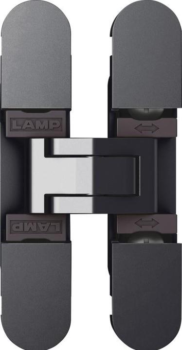 Actual product image Osculati M+AMMAtg-belscharniere HES, 3D, schwarz