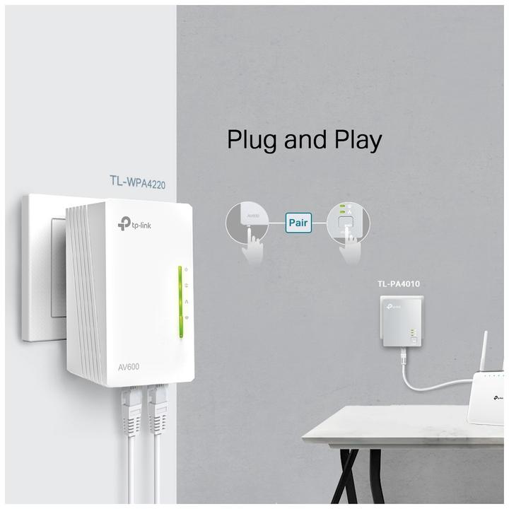 Productafbeelding TP-Link Tl-Wpa4220t Kit (500 Mbit/s)