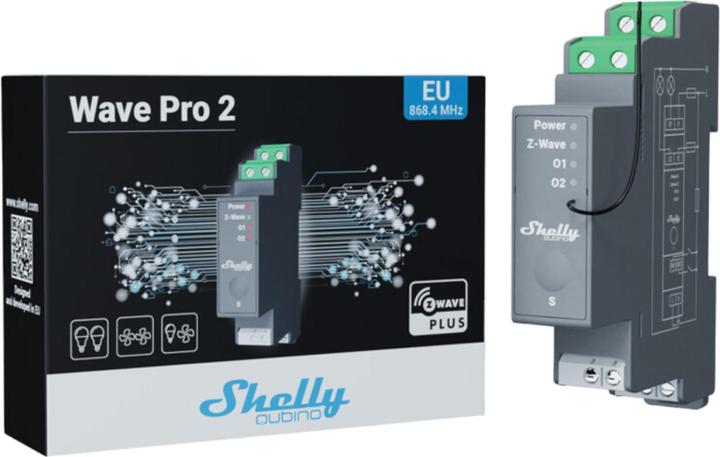 Immagine prodotto Shelly Qubino Wave PRO 2