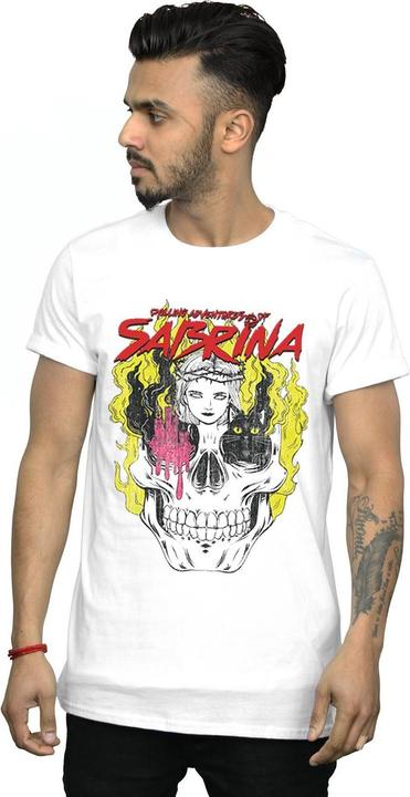 Immagine prodotto Chilling Adventures of Sabrina Icon Skull Maglietta Uomo (XL)