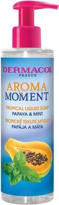 Produktbild Dermacol Papaya und Minze Aroma Moment Tropical Flüssige Handseife 250 ml (Flüssigseife, 250 ml)