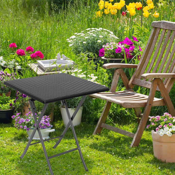 Actual product image Relaxdays garden table (61.50 cm)