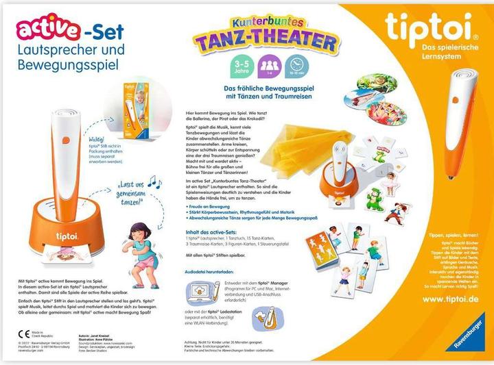 Actual product image tiptoi active set dance theater'22 D (German)