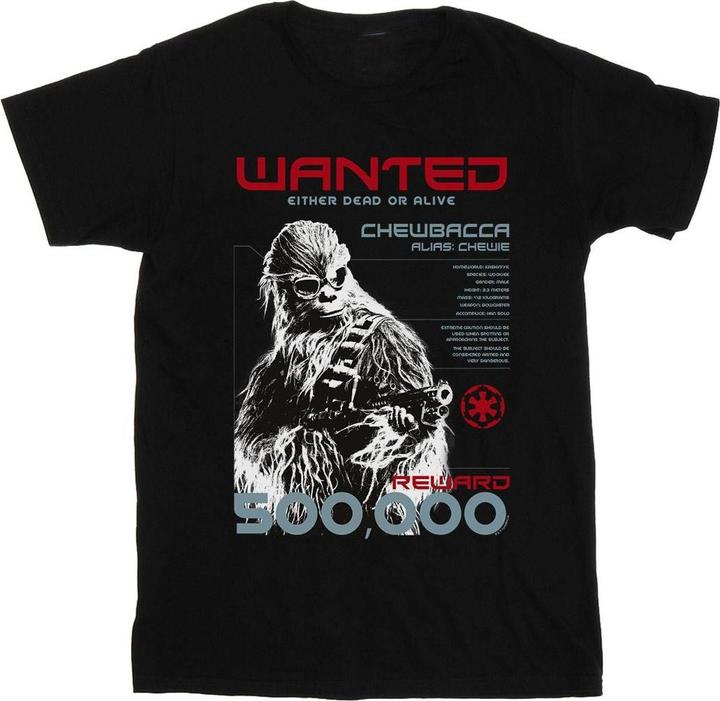 Image du produit Star Wars - T-shirt HAN SOLO CHEWIE WANTED - Homme (XL)
