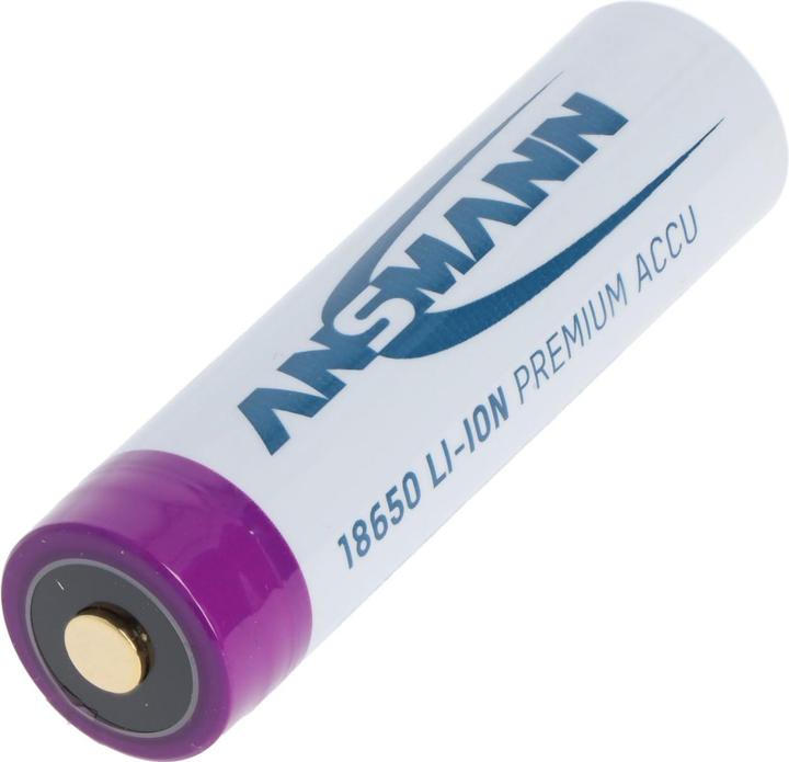 Image du produit Ansmann Batterie 18650, batterie protégée par un circuit de sécurité (1 pcs, 18650, 2600 mAh)