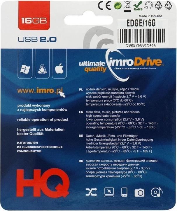 Actual product image IMRO Edge (16 GB, USB-A)