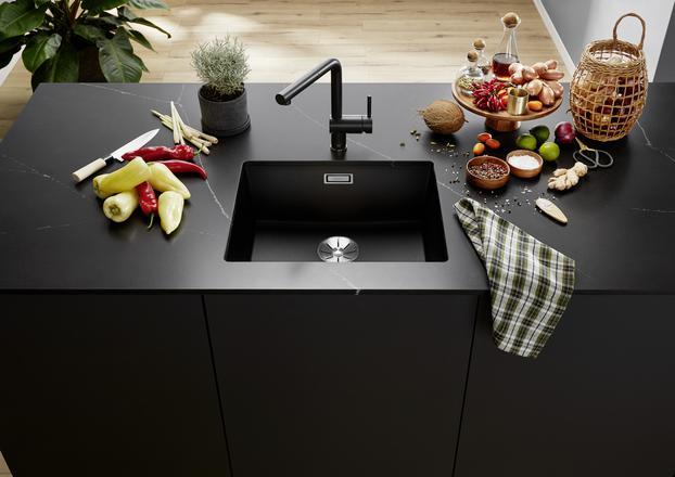 Actual product image Blanco Subline 500-U (Undermount sink, 46 cm, 53 cm)