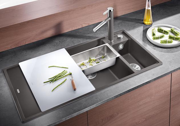 Actual product image Blanco Axia III 6 S (Fitted sink, 100 cm, 51 cm)