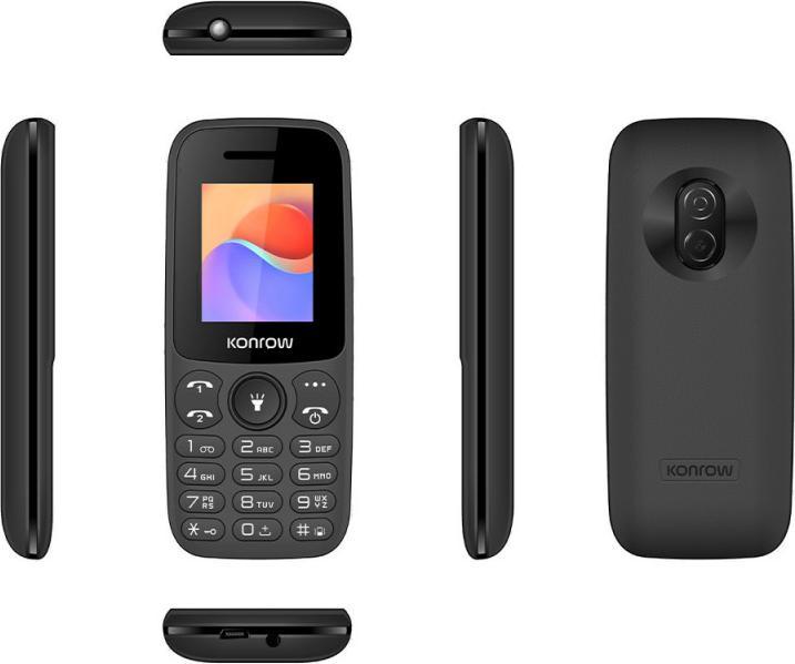 Actual product image Konrow MOBY Black (1.77", 2G)