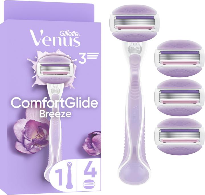 Actual product image Venus Optic Venus - Gillette Venus ComfortGlide Breeze Razor - Purple/White