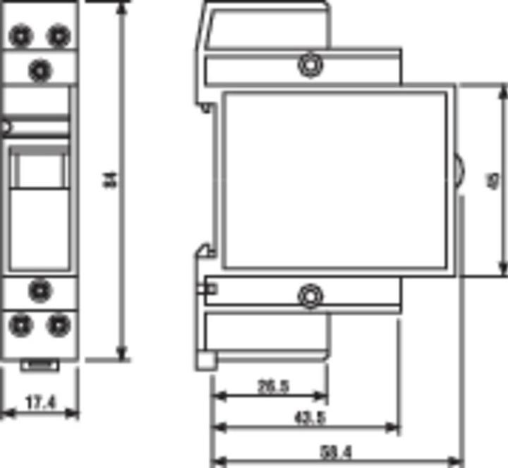 Produktbild Finder Installationsrelais 1-polig 24VDC 20A