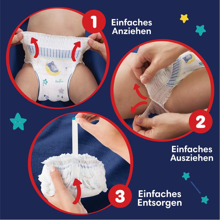 Image du produit Pampers Baby-Dry Night Pants (Taille 4, Pack, 40 pièce(s))