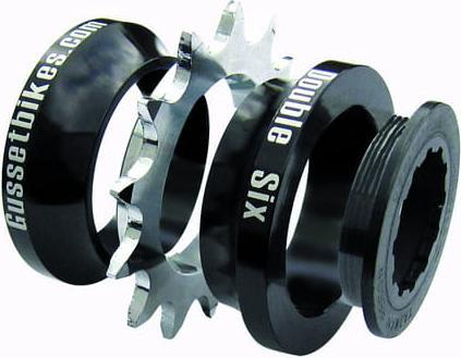 Actual product image Gusset Double-6 Singlespeed conversion kit - 8/9-speed hubs