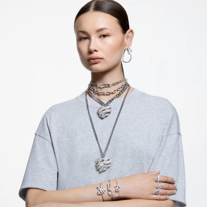 Produktbild Swarovski Dextera Armband Pavé Silber L (19.50 cm, Swarovski Metall)