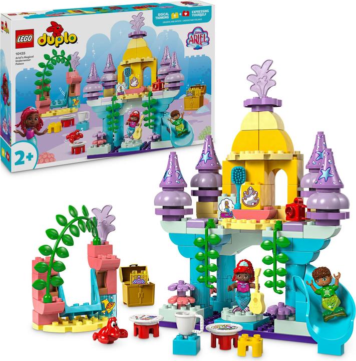 Produktbild LEGO Arielles magischer Unterwasserpalast (10435)