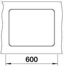 Produktbild Blanco ETAGON 500-F (52.70 cm, 42.70 cm)