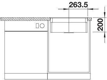 Produktbild Blanco ETAGON 500-F (52.70 cm, 42.70 cm)