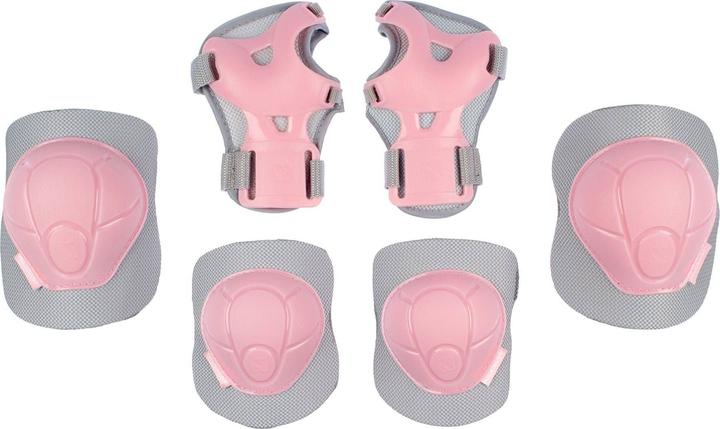 Actual product image Nijdam Skate Set (L, Wrist protectors, Knee pad, Elbow protectors, 6 pieces)