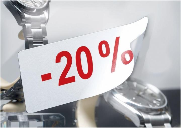 Actual product image HERMA A4 removable labels