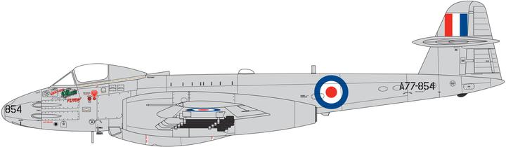 Actual product image Airfix Gloster Meteor F.8 Korea