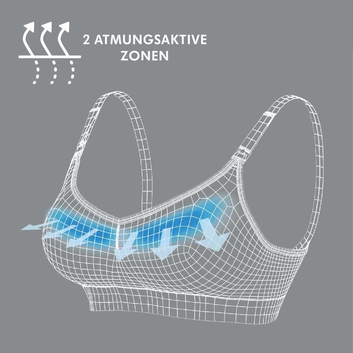 Immagine prodotto Medela Reggiseno per gravidanza e allattamento Keep Cool (L)