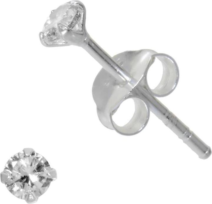 Bijouteria Ohrstecker (Silber 925, Zirkonia)
