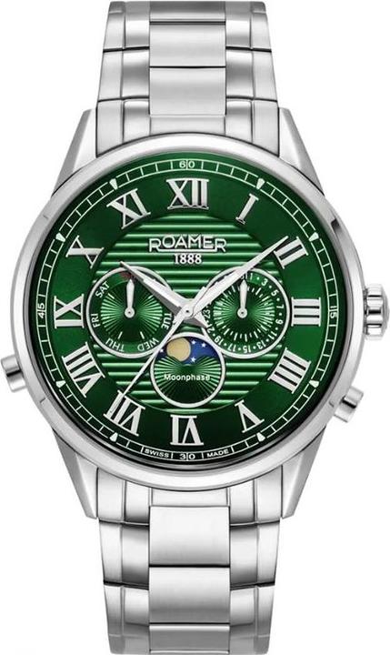 Produktbild Roamer 513821 41 75 50 Superior Moonphase (43 mm)