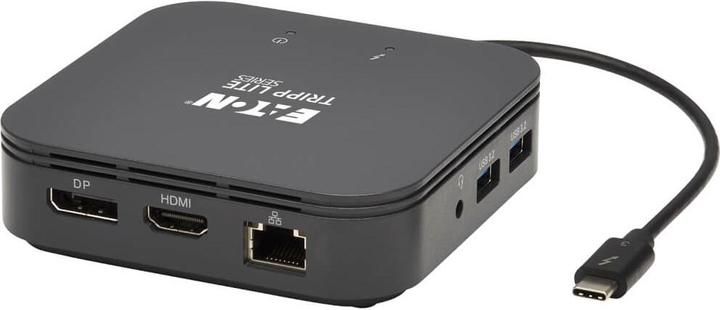 Eaton Thunderbolt 3 Dualmonitor Docking Station 8K/30Hz DisplayPort 4K/60Hz HDMI USB 3.2 G (Thunderbolt, 4 Ports)