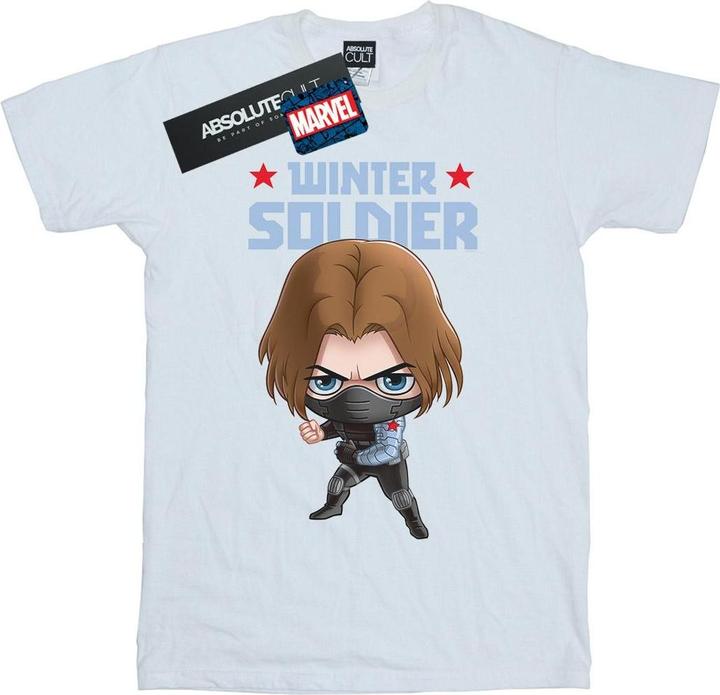 Winter Soldier Bucky Toon TShirt (5XL)