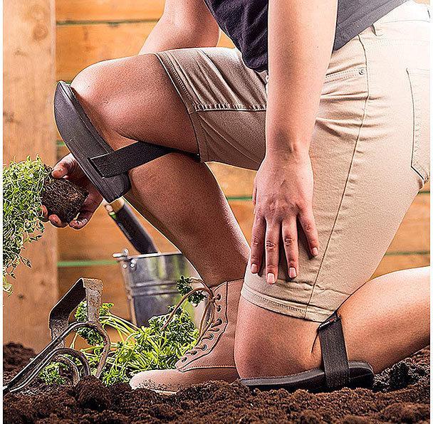 Produktbild Royal Gardineer 2 Paar Universal-Knieschoner mit grössenverstellbarem Klettverschluss