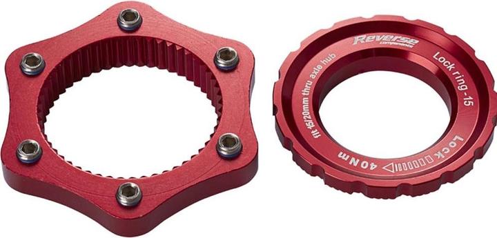 Actual product image Reverse Centerlock adapter