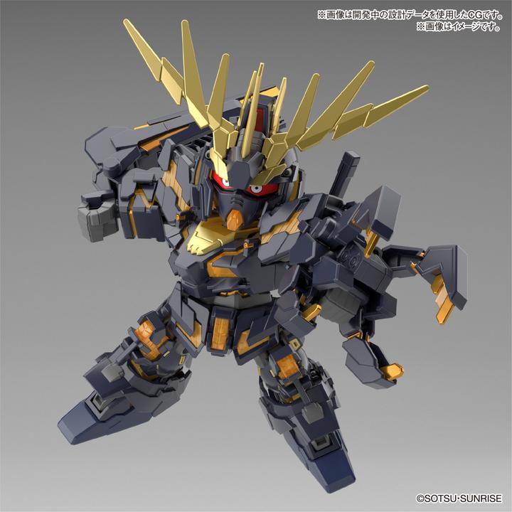 Produktbild Bandai SD GUNDAM -Cross Silhouette Unicorn 02 Banshee & Norn Parts -Model Kit