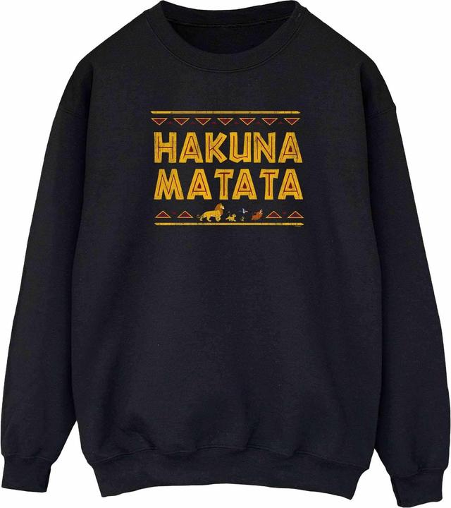 Actual product image Disney Womens/Ladies The Lion King Hakuna Matata Sweatshirt (XXL)