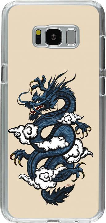 Actual product image PhoneLook Coque transparent Blue Dragon Tattoo (Samsung Galaxy S8+)