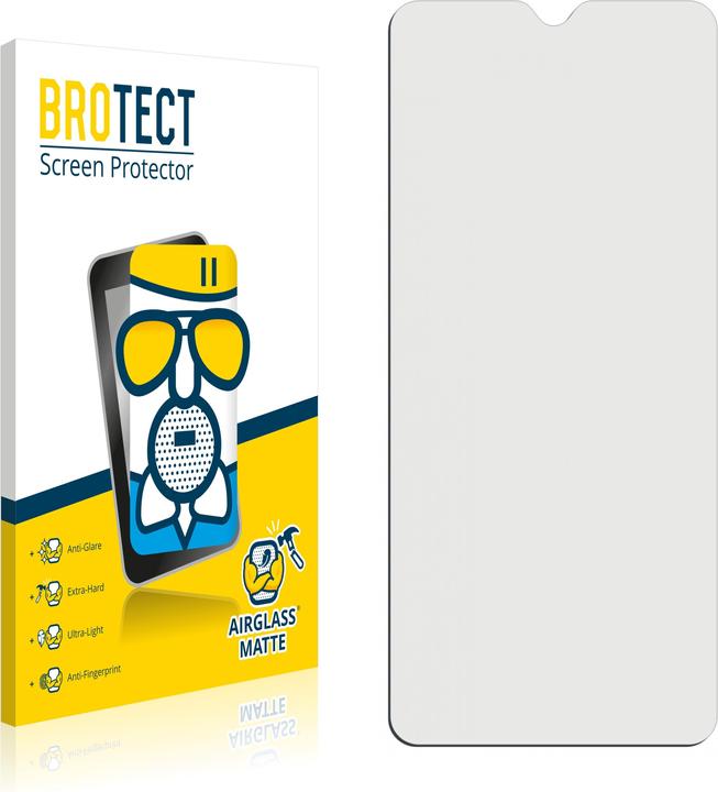 Produktbild BROTECT AirGlass Panzerglasfolie Matt (1 Stück, Samsung Galaxy A02)