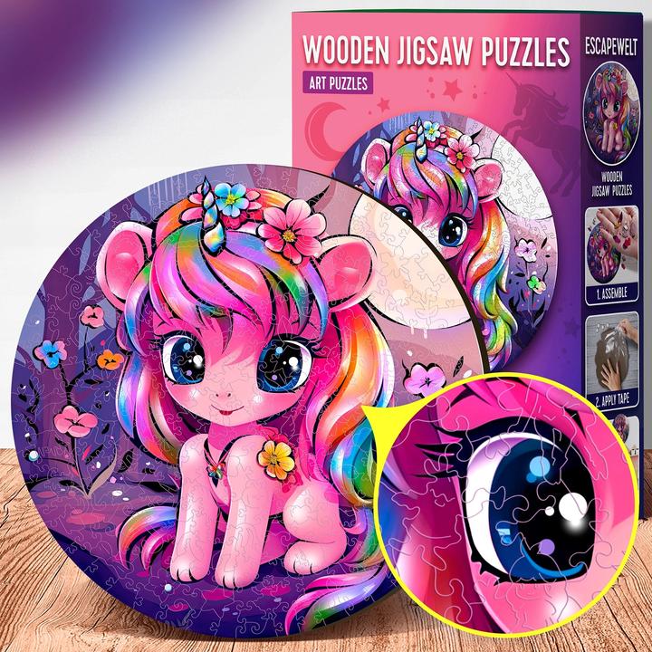 Image du produit Escape Welt Einhorn (200 Teile) - Holzpuzzle (200 pièces)