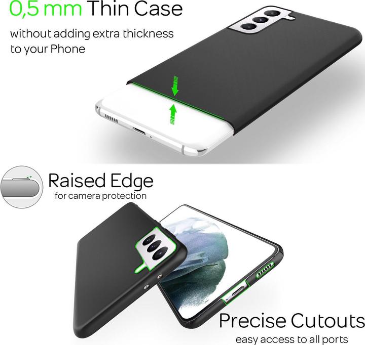 Actual product image Nalia Extra Thin Cell Phone Case (Samsung Galaxy S21)