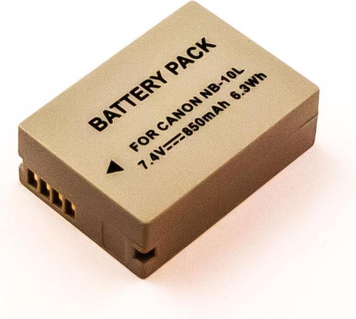 Produktbild AGI Akku kompatibel mit Canon PowerShot G16 - Akku - 800 mAh (Akku)