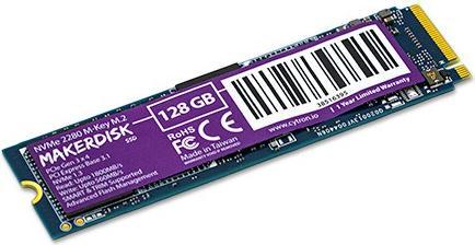 Actual product image Cytron NVMe M.2 SSD hard drive - 128 GB - Hard drive format - M.2 2280 (128 GB)
