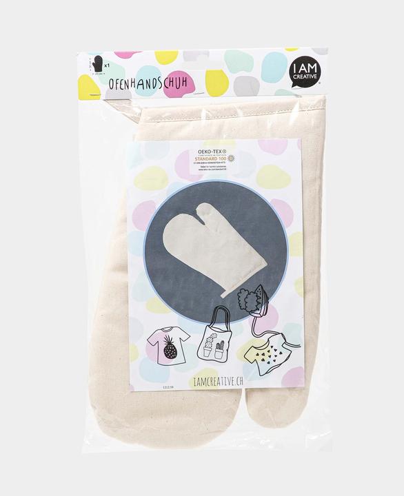 Actual product image I Am Creative Oven glove (100% cotton)