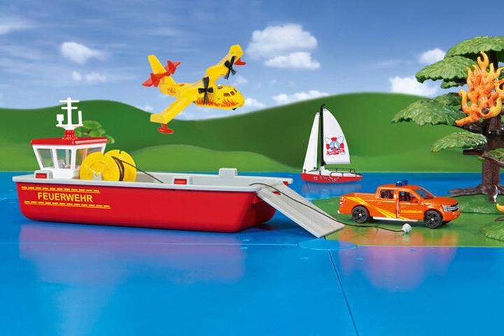 Image du produit Siku Bateau de pompiers