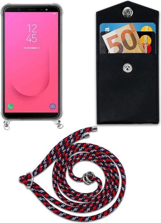 Produktbild Cadorabo TPU Handy Kette SILBER Cover